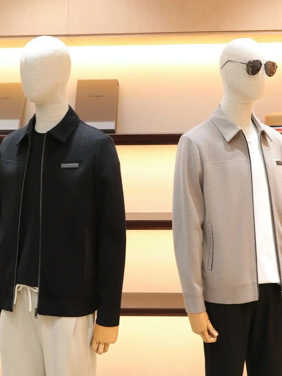 

Мужская демисезонная куртка из смесовой шерсти для делового стиля, высококачественная, из полиэстера, нейлона и акрила, на молнии