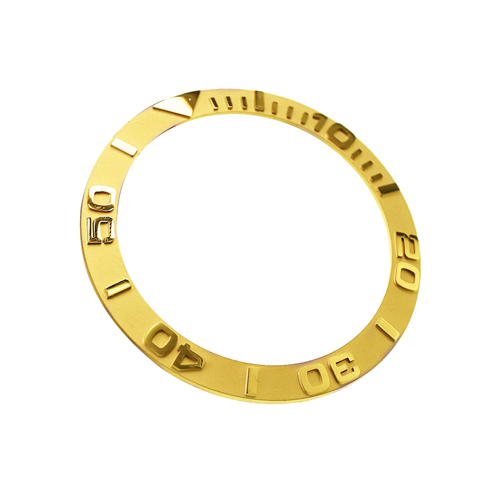 고급 38mm 세라믹 베젤 인서트 요트 마스터 스타일 시계 링 시계 베젤 (SKX007 SKX009 시계용) 손목시계 부품