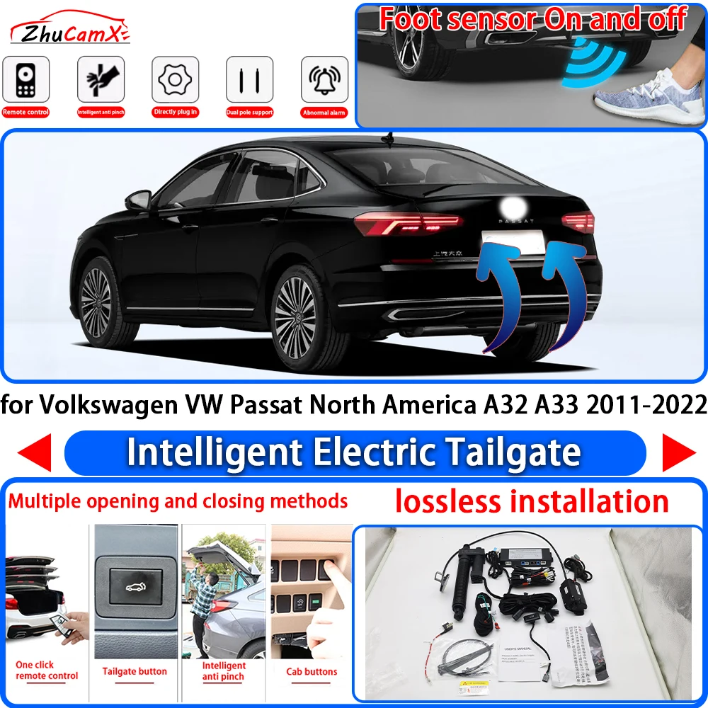 for Volkswagen VW Passat North America A32 A33 2011-2022 OEM Power Liftgate Trunk Electric Suction Tailgate Tail Gate Lift Strut