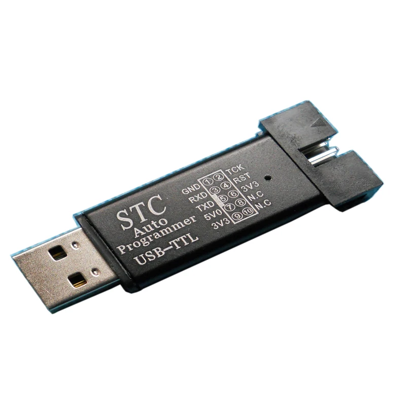 Applicable to STC microcontroller automatic programmer hands-free cold start downloader USB to TTL STC89C52RC series