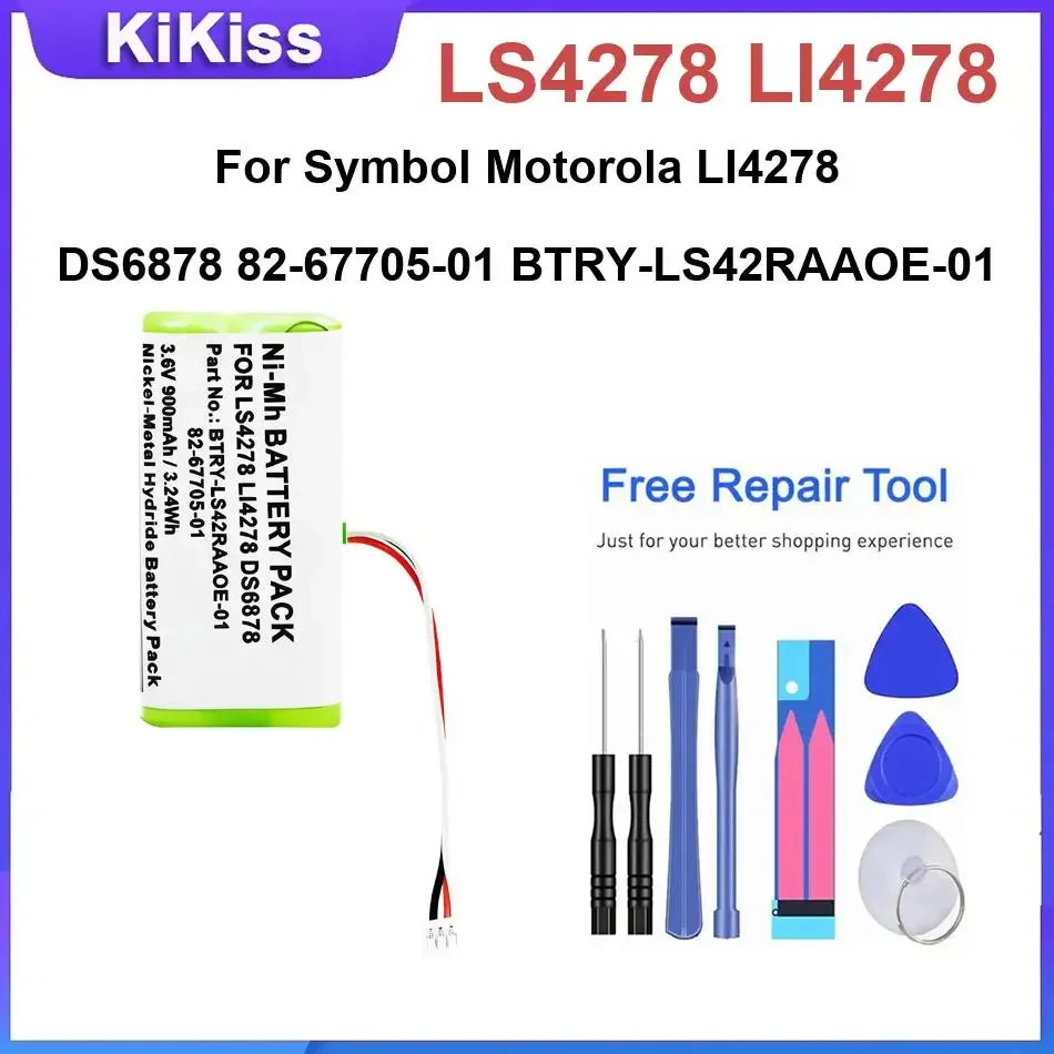 

Литий-ионные полимерные батареи LS4278 LI4278 для Symbol LI4278 DS6878 82-67705-01 BTRY-LS42RAAOE-01