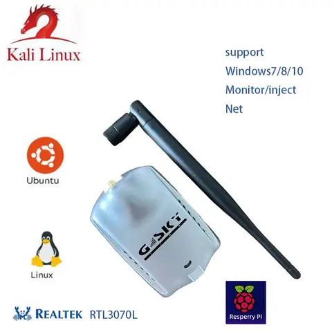 Ralink RT3070L Chipset Wireless USB Wifi Adapter 150Mbps Wireless USB Wifi Card with ALFA AWUS036NH Same Quality For Kali Linux