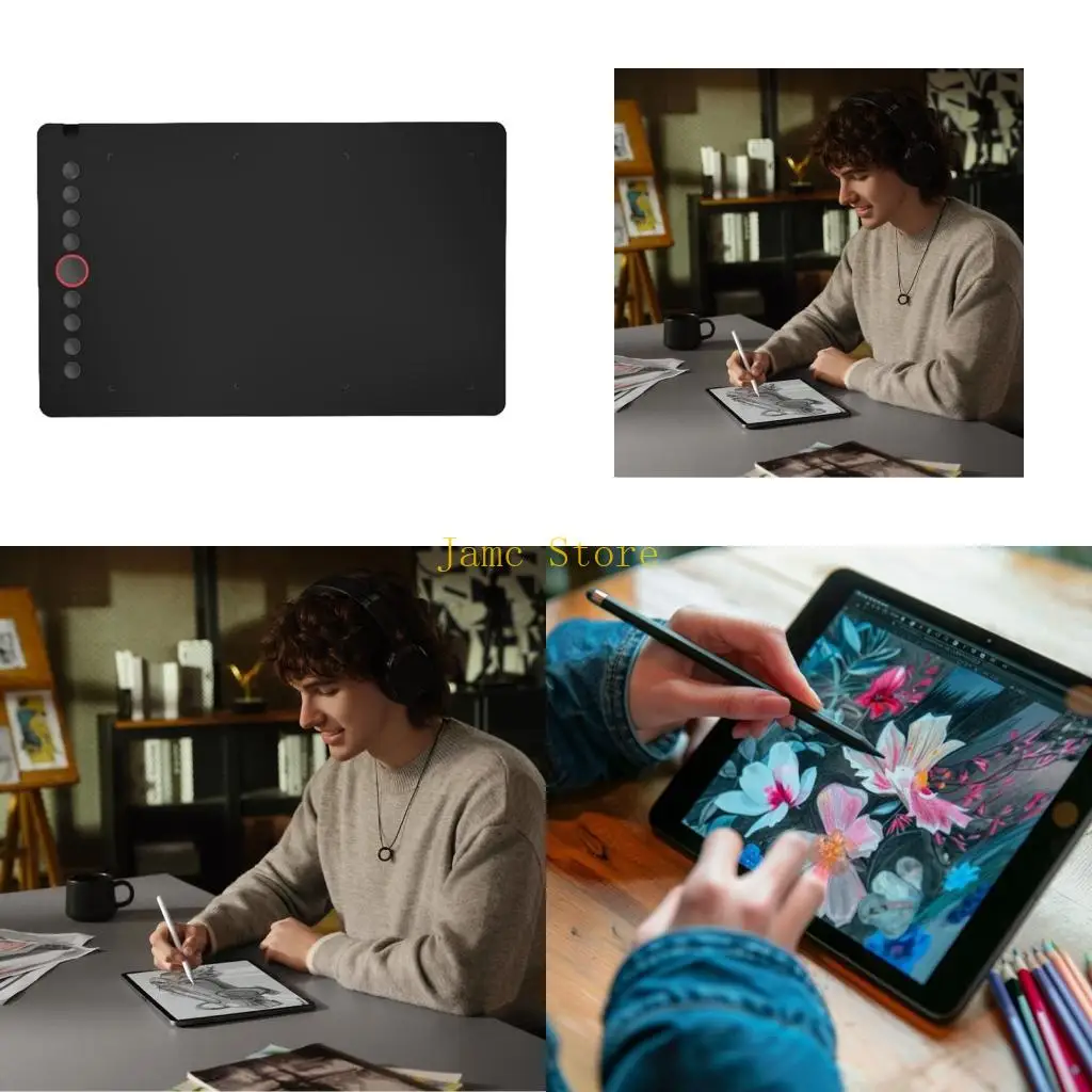 

LX0B Digital Board Wide Screen Digital Tablet for Creative Artists for Phone Computer