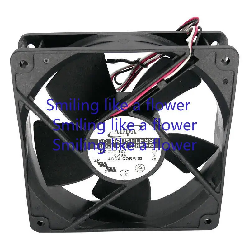 

For Large Air Volume Silent Cooling Fan AD1212HB-Y53 12V 0.4A 120*120*32mm