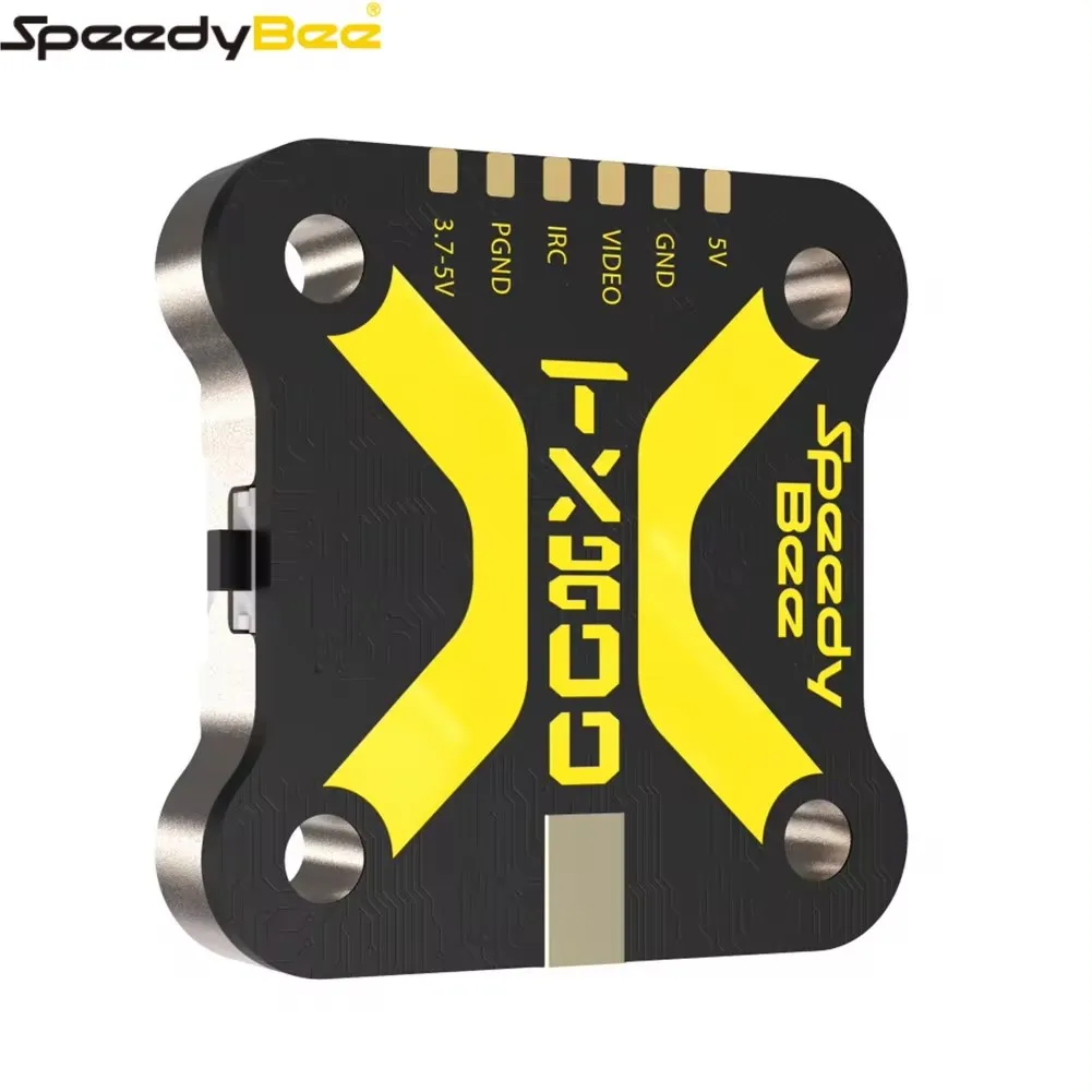 SpeedyBee TX800 VTX 5.8G 48CH PitMode 25mW/200mW/400mW/800mW Wyjście Nadajnik dalekiego zasięgu Obsługa trampek dla RC FPV Racing Drone
