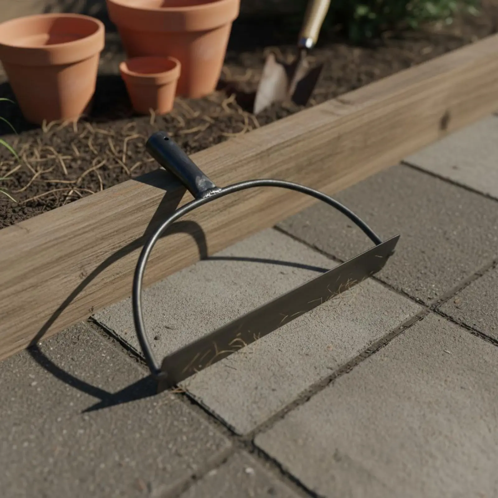 

Beachcombing Rake Sharp Tines Crustacean Rake Weeding Hoe Head Sturdy Duty Manual Tiller Hoe Versatile for Gardeners, Garden