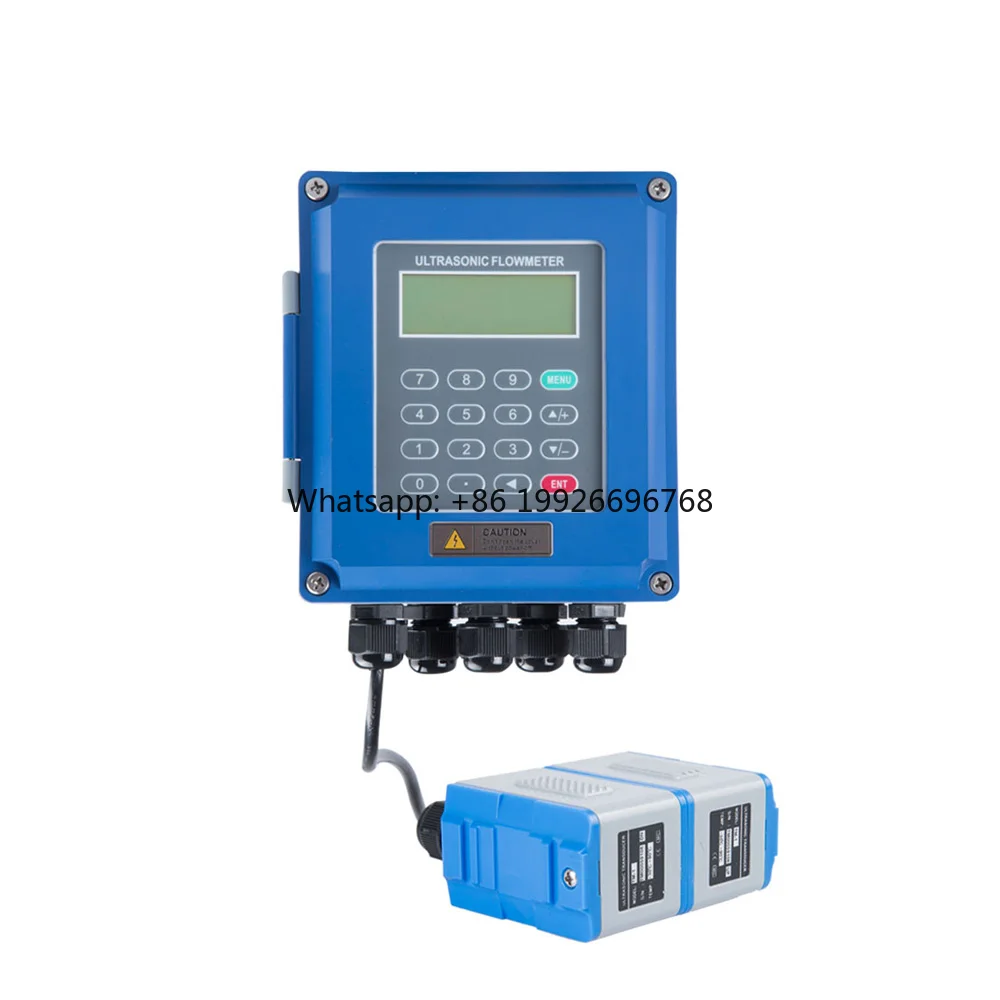 

IP67 Wall Mounted Analog 4 ~ 20mA Ultrasonic Sewage Parshall Flume Flow Meter