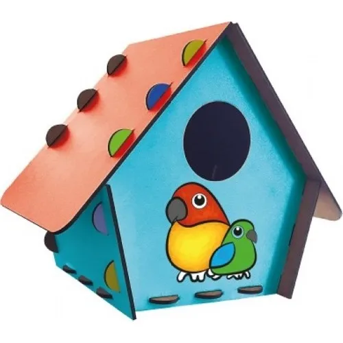 Kumtoys Stone Painting + Bird House + Coding + Experiment Kit (4'lü Set)