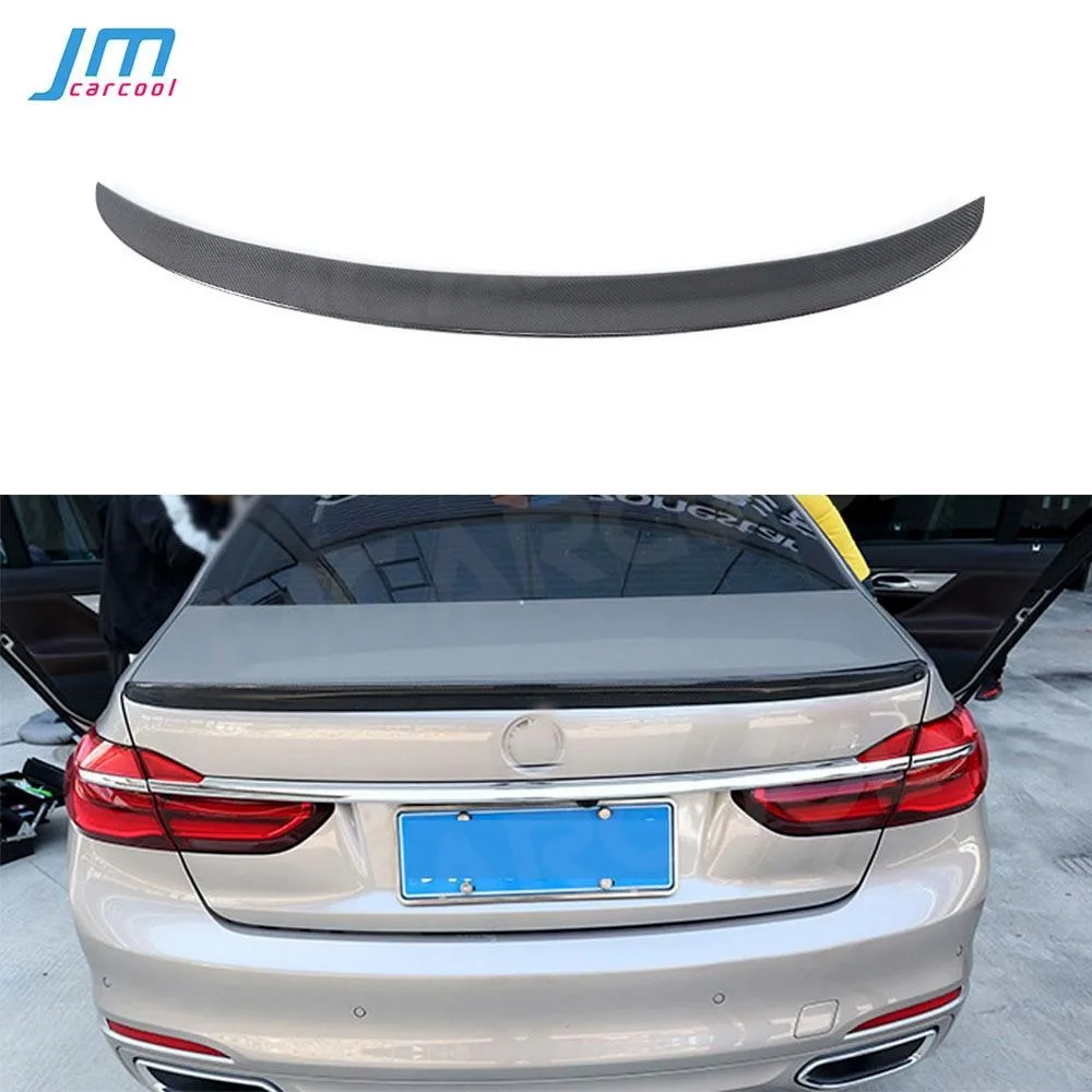 

Для BMW G11 G12 740i 750i задний спойлер 2016-2018 AC Style 7 серии багажник отделка багажника наклейка крылья Стайлинг автомобиля