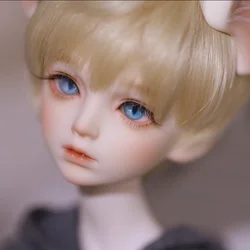 New legitimate bjd Doll Small Cowboy 1/4 Boy SD set humanoid joint movable resin spot makeup