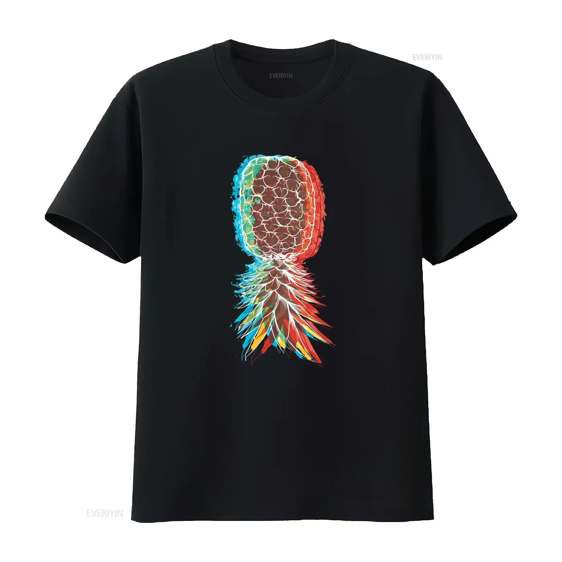

Upside Down Pineapple T Shirt Swingers Lifestyle Swinger Vaporwave vintage Washed Breathable homme Casual designer clothes