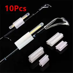 Useful Clip on Dark Glow Stick Float Hold Rod Feeder Fishing Tools Fishing Rod