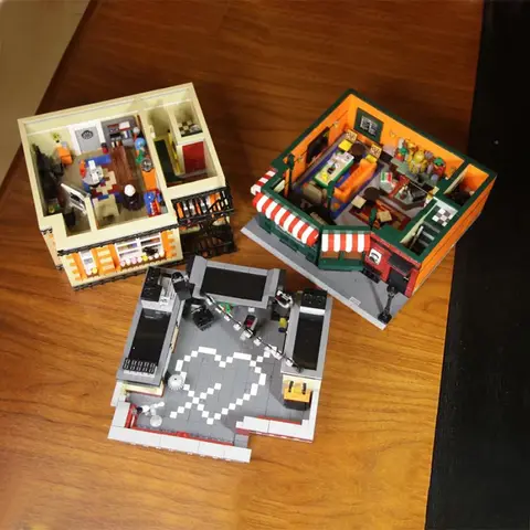 Central Perk Big Bang Theory modulära byggstenar 10189 89106 DIY-leksaker Barnfödelsedag Julklappar Kompatibel MOC-34463 8 best sales Lego Central Perk - №2