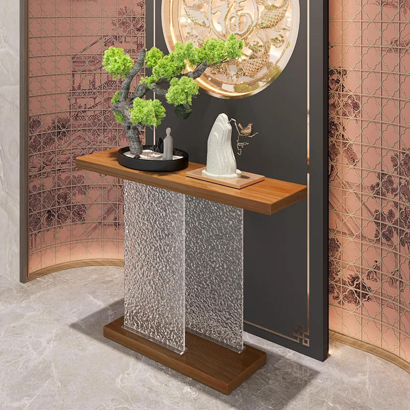 

Luxury Space Saving Console Table Premium Design Entryways Table Storage Living Room Furniture Mesita Recibidor De Entrada