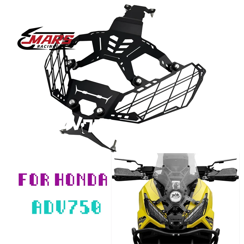 

Fits For HONDA XADV750 X-ADV 750 xadv750 2025 Motorcycle Accessories Front Headlight Grille Guard Cover Protector XAD-V750