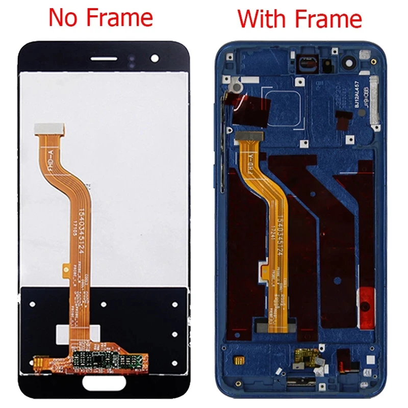 Original LCD For Huawei Honor 9 Display With Frame 5.15\