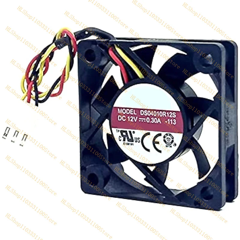 

Fan For AVC DS04010R12S DS04010R12S-113 DC12V 0.30A 40x40x10mm 3PIN New