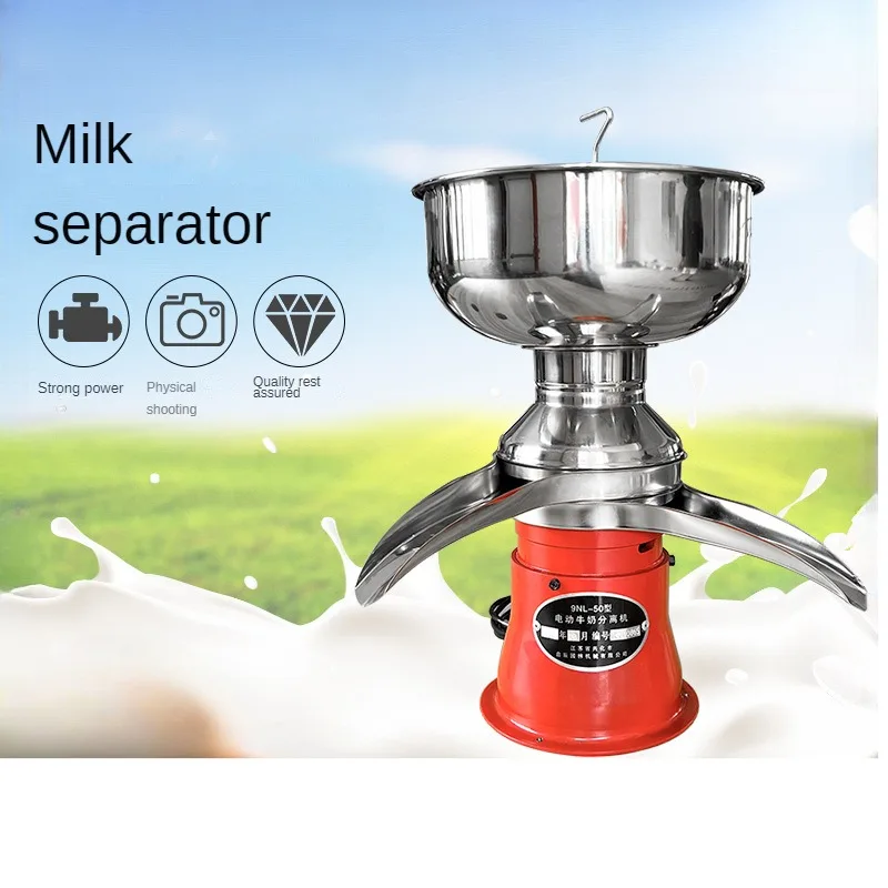 Milk Cream Electric Centrifugal Separator 80L/H-100L/H for Dairy Equipment