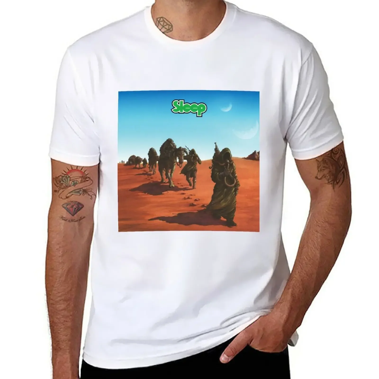 Sleep - Dopesmoker T-Shirt vintage anime clothes tees T-shirts for men cotton