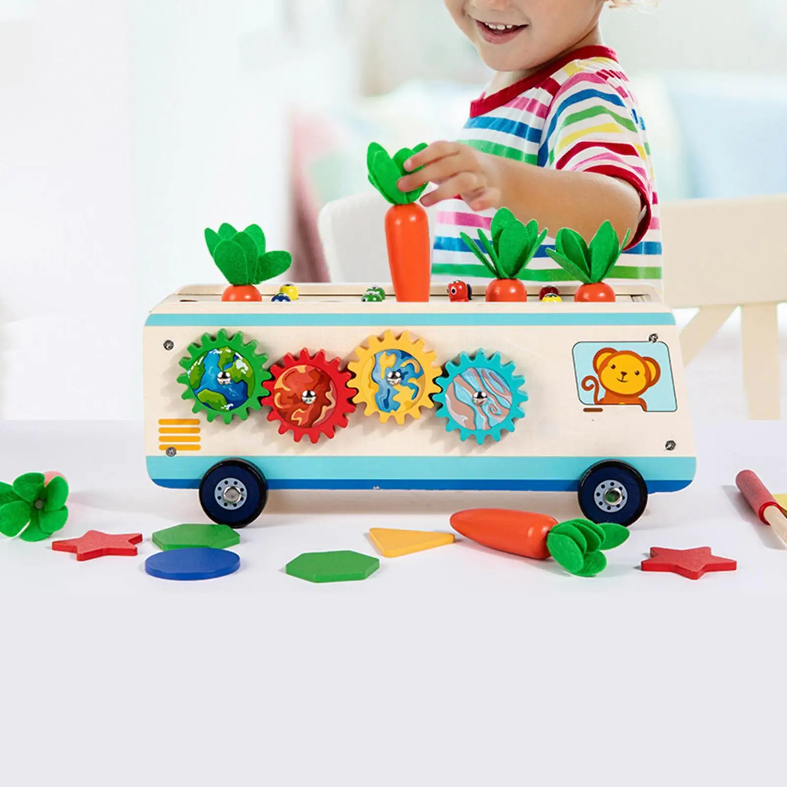 Vorm sorteren educatief speelgoed voor kinderen kleurafstemming activiteit cadeau