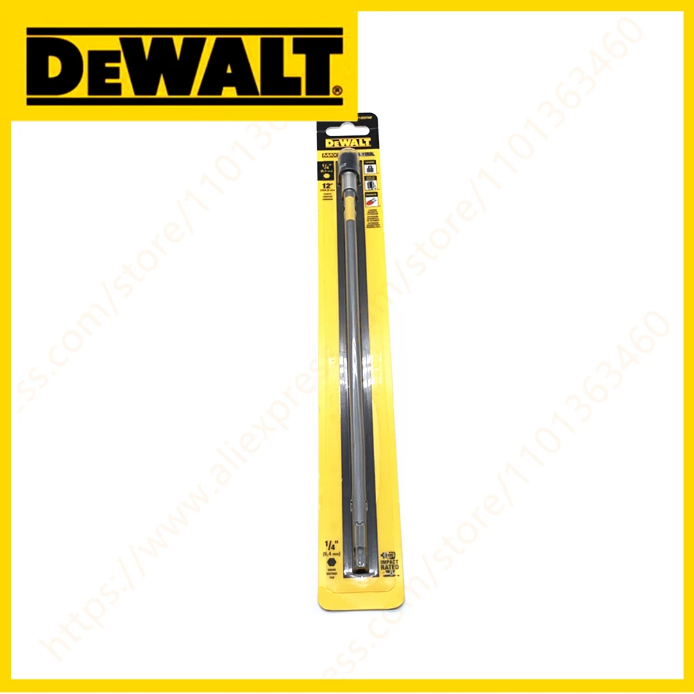 DEWALT Maxfit 12In Magnetic Bit Extension 305mm 1/4'' Power Tool Accessories DWAF12EXTMF