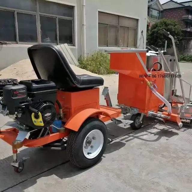Factory Price Hot Melt Hand Push Pavement Road Line Thermoplastic Self Propelled Road Marking Machine