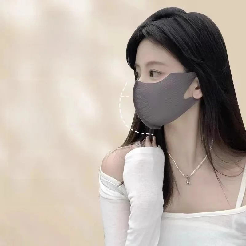 

Banana Guest Ice Silk Sunscreen Mask Women's New Sle Sl 3D Waable Hyaluronic Acid Anti-UV Eye Protection Mask