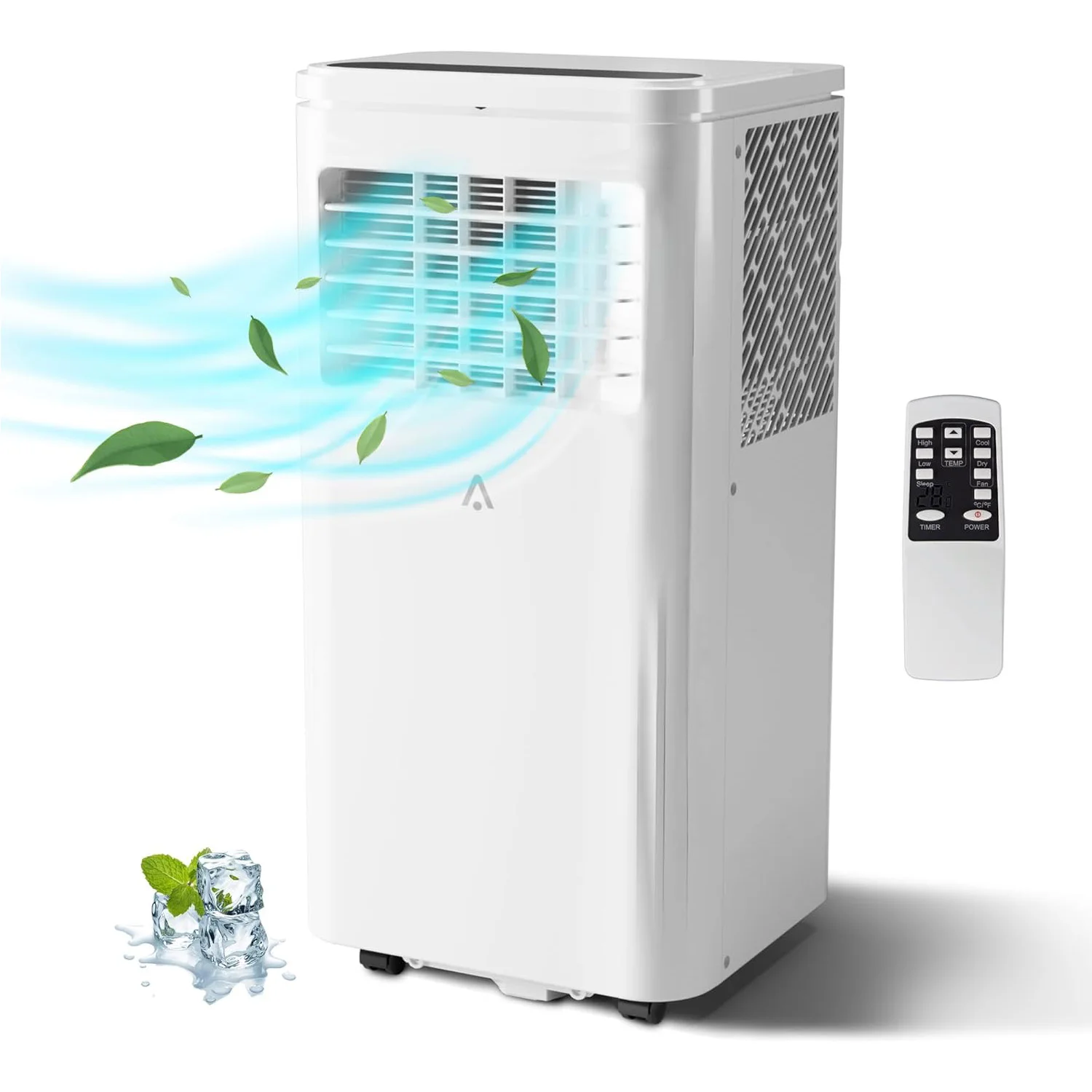 

Портативный кондиционер 10000 BTU с комплектом для оконной установки, 3-в-1: охлаждение, осушение, вентиляция, быстрое охлаждение до 450 кв. футов, автоматический режим сна, таймер на 24 часа