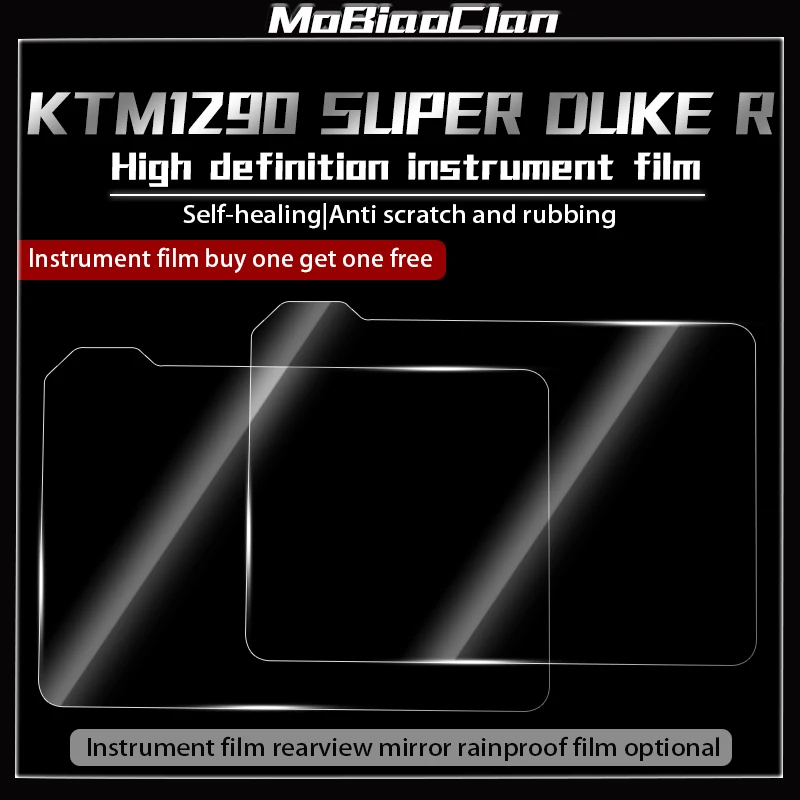 

For KTM 1290 super duke gt r Motorcycle accessory Cluster Scratch Protection Film Dashboard Speedometer Screen Sticker