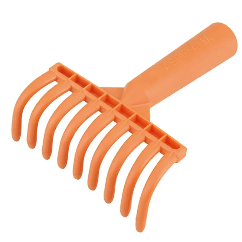 1PC Nine Teeth Grass Plastic Rake Garden Tools Potted Shovel Gardening Supplies Transplanting Tool rastrillo jardin