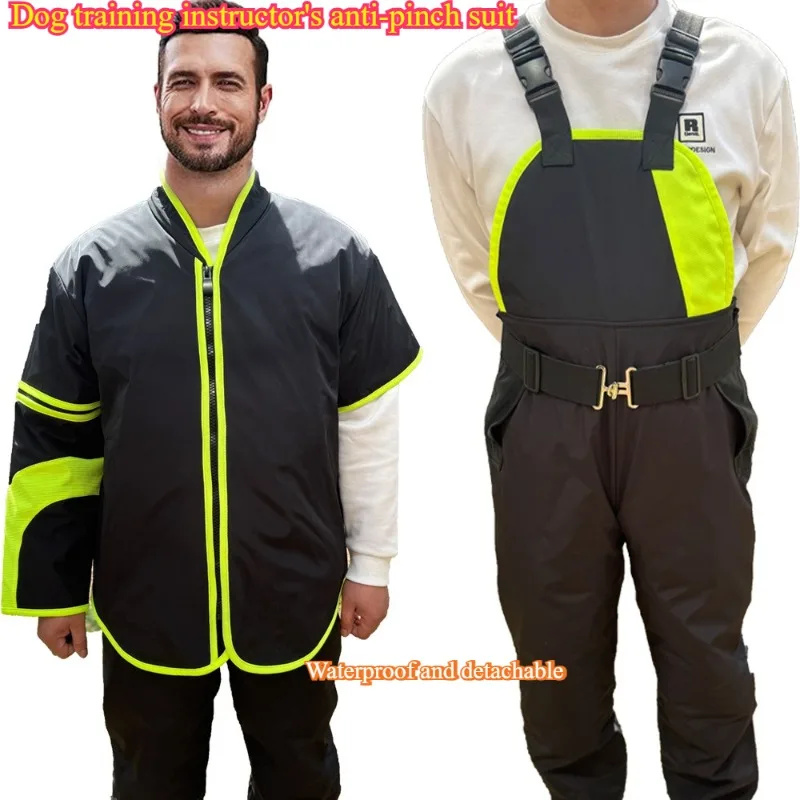 

Dog trainer protective clothing anti-scratch removable dog training overalls training medium and large dog training equipment