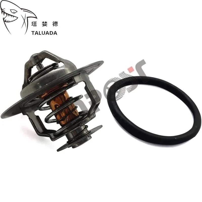 82℃ 3864178 6732-61-1620 Thermostat For Komatsu Excavator PC200-7 PC220-6 Engine 6D102 Coolant Thermostat 3925473 HIgh Quality