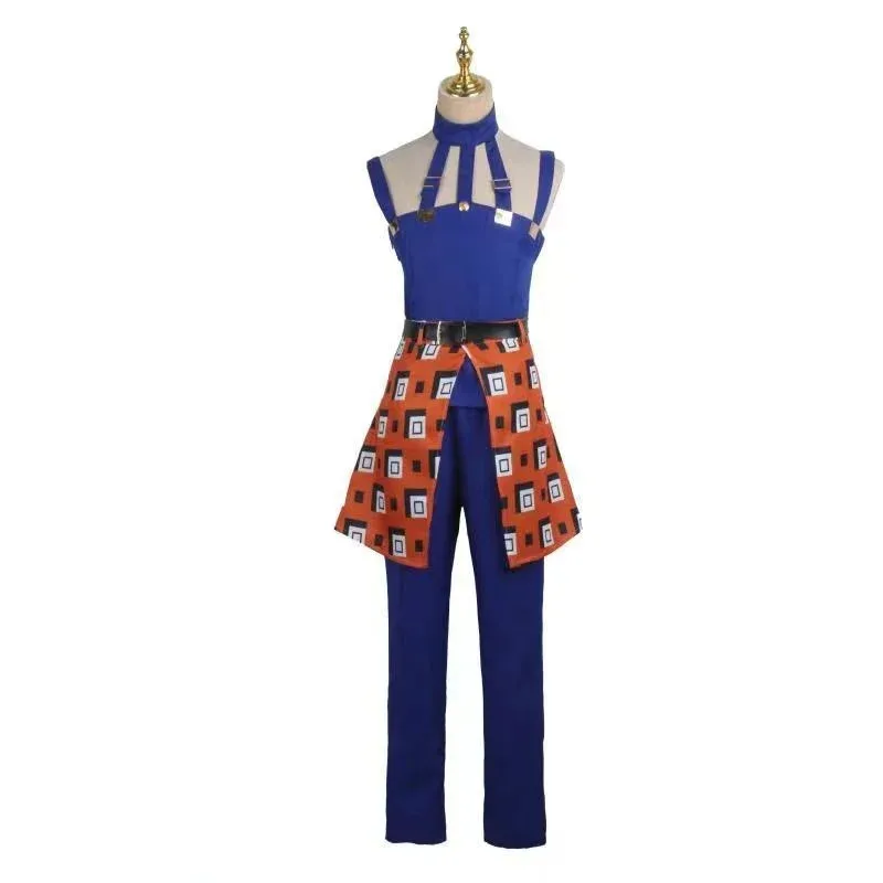 Anime JoJo Bizarre Adventure Godga Narancia Cosplay Halloween Carnival Exhibition Uniform Performance Costume