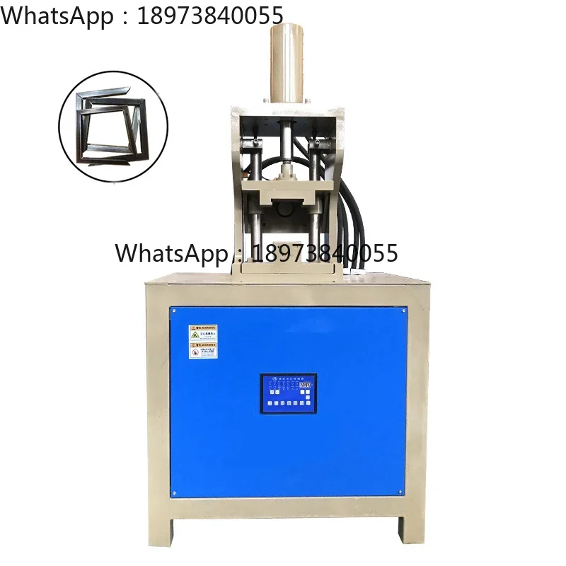 2025 90 Degree Square Pipe Hydraulic Notching Machine V Notch Punching Machine 45 Degree Corner Notching Machine