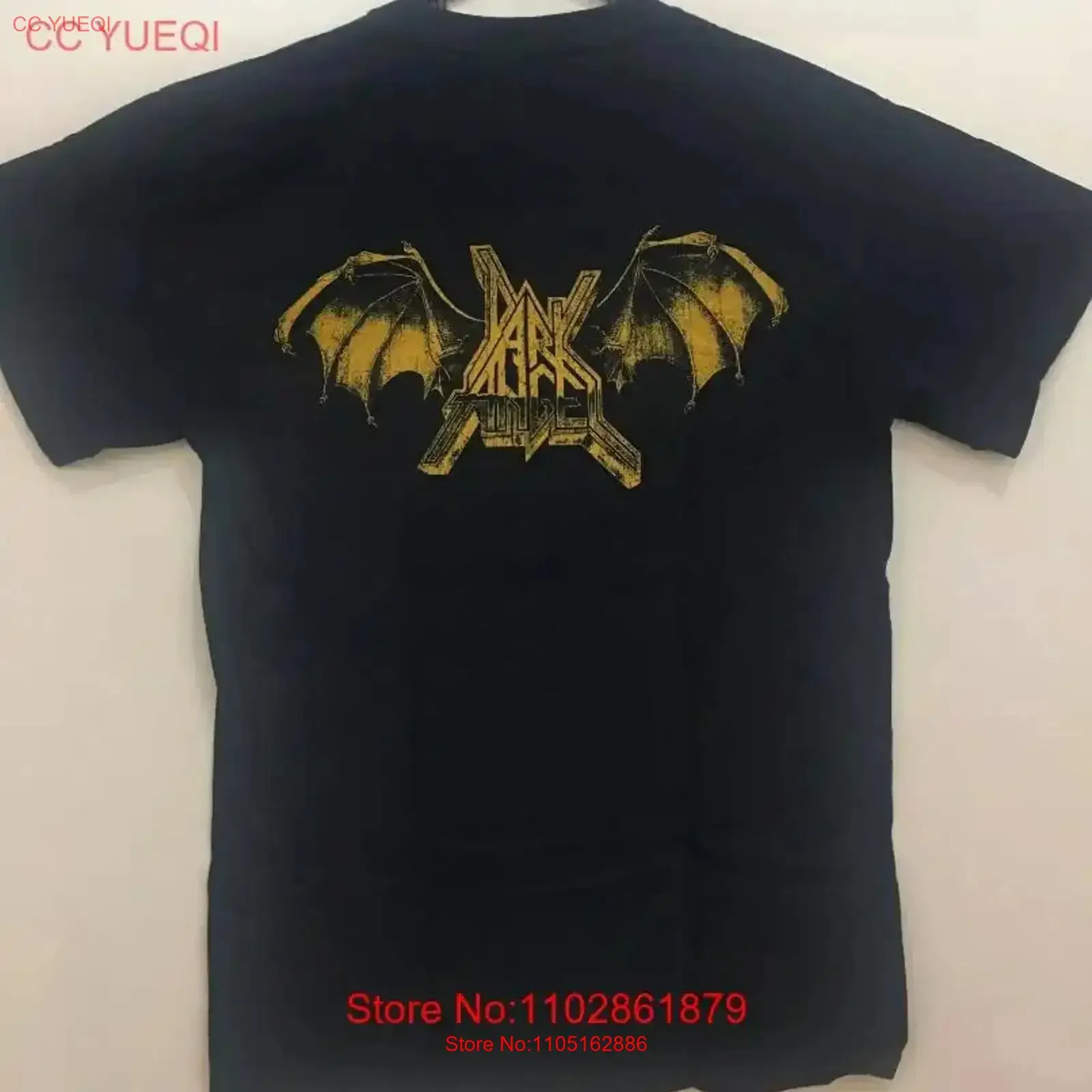 Camiseta de la banda Dark Angel, modelo Leave Scars, estilo thrash metal, tallas S a 5XL, vintage, lavada, unisex, cómoda, ropa de diseñador con gráfico.
