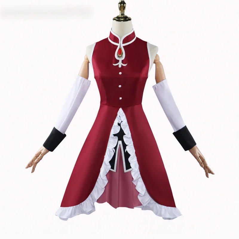 Puella Magi Madoka Magica Kyoko Sakura, disfraz de Cosplay, juego de rol, vestido de cómic Con, pelucas para fiesta de Halloween, accesorio de Anime