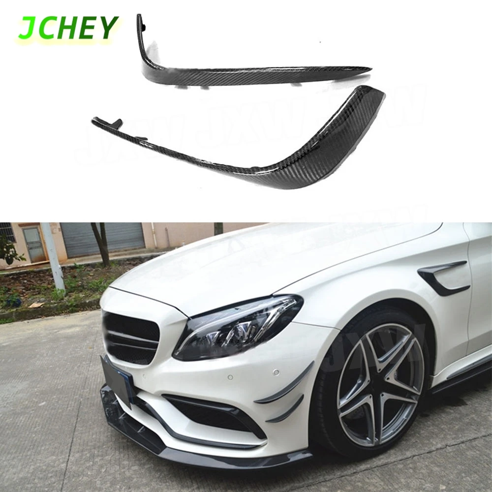 

Накладки на противотуманные фары JCHEY из карбона для Mercedes-Benz C-класса W205 C63 AMG C205 C260 C300 Седан Купе 15-17 FRP