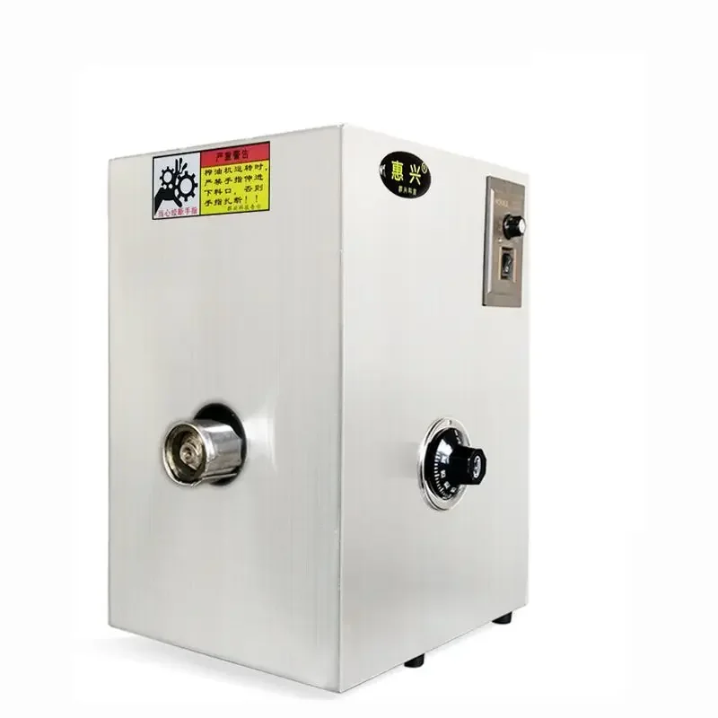 The frying machine is suitable for all kinds of small household oil presses, and the frying machine is flowing