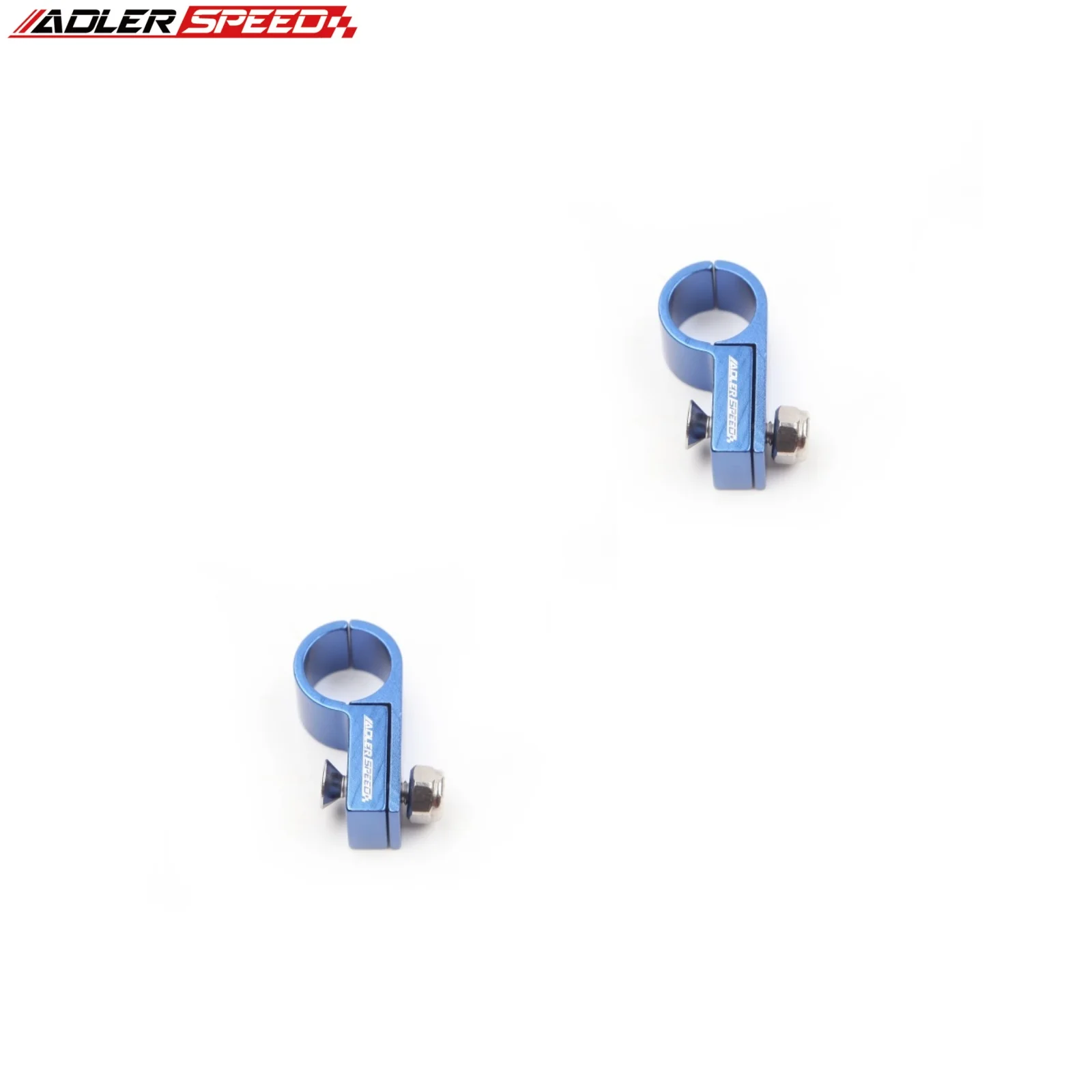 

2PCS 6AN AN-6 AN6 -6AN Aluminum Line Clamp ( ID 14.3mm ) Fuel Hose Clamp Blue