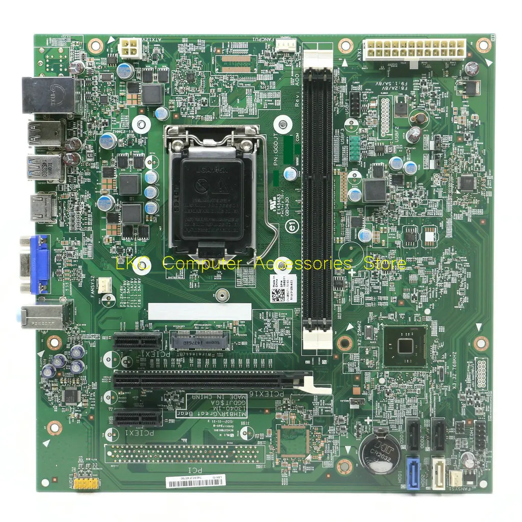 มาเธอร์บอร์ดเดสก์ท็อปแบบทาวเวอร์ใหม่สำหรับ Dell Inspiron 3847 MIH81R H81 LGA1150 088DT1 CN-088DT1 88DT1 100% คุณภาพดี