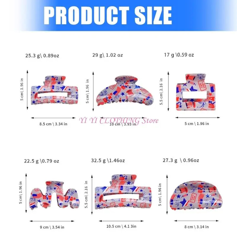 N5KF Retros Square Claw Clip Women Fashionable Hair Barrettes Ponytails Hairpin for Women Girls