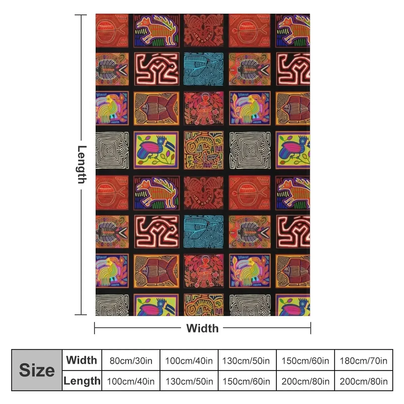 San Blas Islands Collage Throw Blanket Sofa Throw Fashion Sofas Polar Decorative Throw Blankets