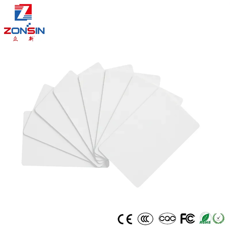 Cartões Chip RFID em branco, EM4305, T5577, 125 kHz, cópia, regravável, gravável, reescrever, duplicado, 50pcs