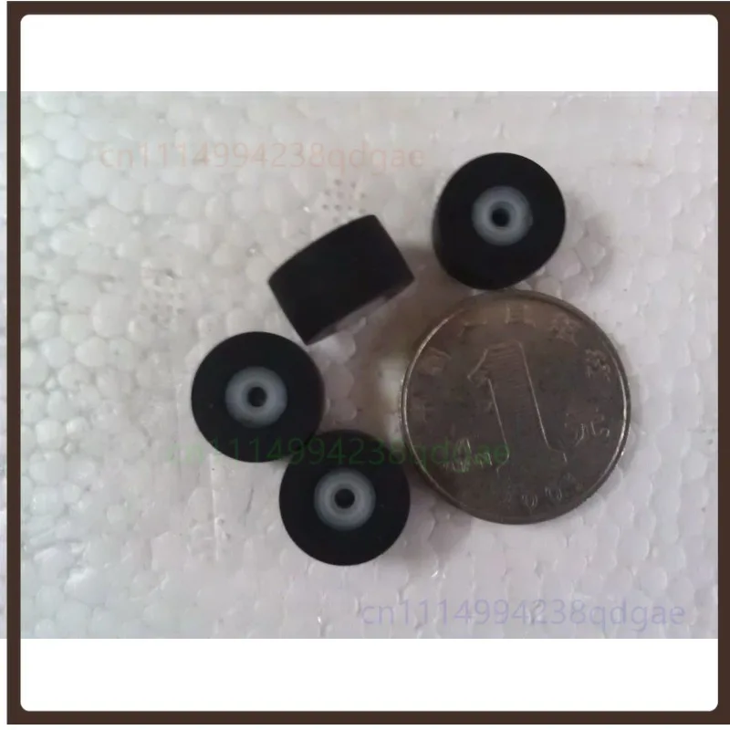 1PCS Thick Rubber 13*8*2MM Pressure Roller For Cassette Deck Tape Recorder Audio Rubber Pinch Roller