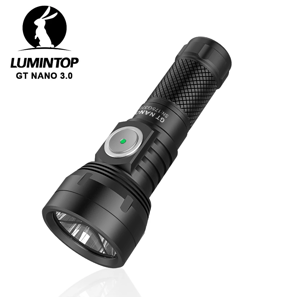 EDC Outdoor Lights USB C Rechargeable Lamp High Power Led Flashlights 400 Meters Camping Lantern 10280 Battery Torch GT NANO 3.0