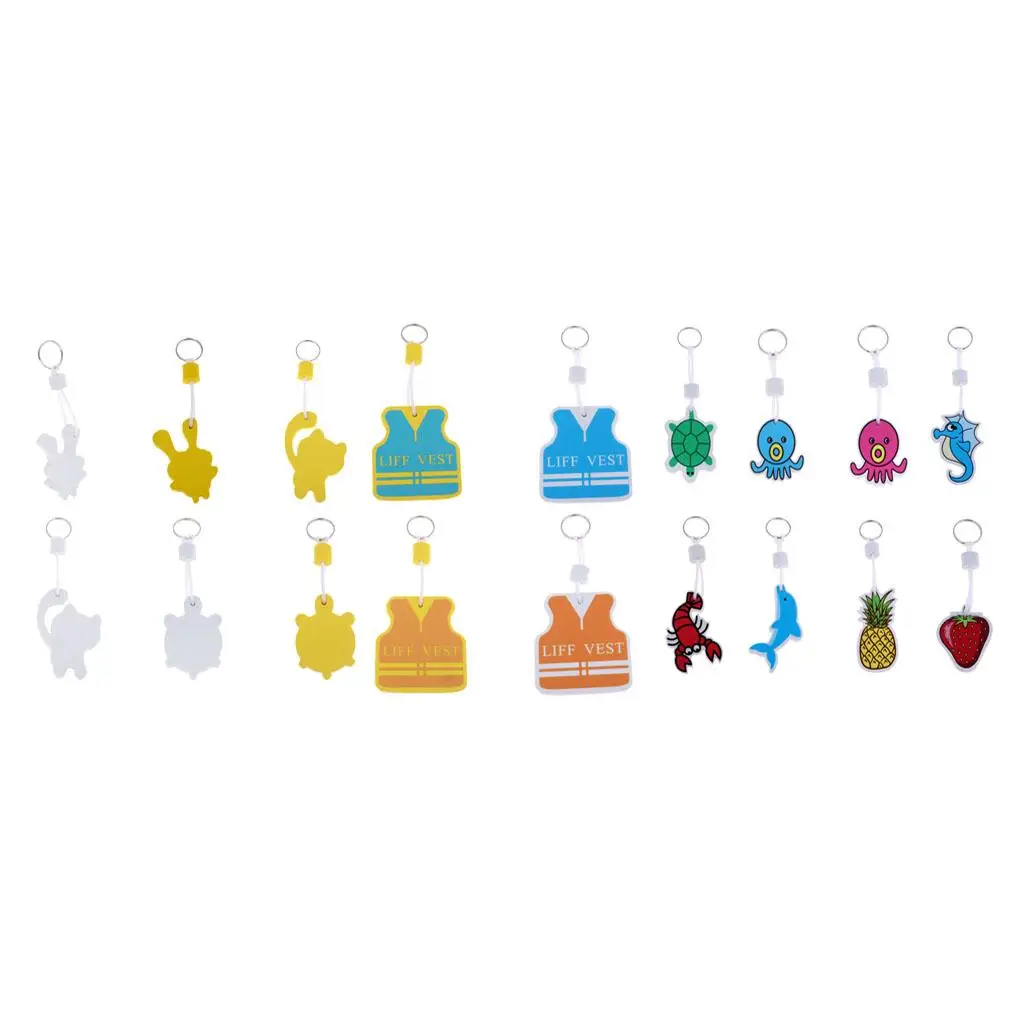 سلسلة مفاتيح عائمة بحرية متينة من الفوم للتجديف وركوب القوارب واليخوت والصيد البحري