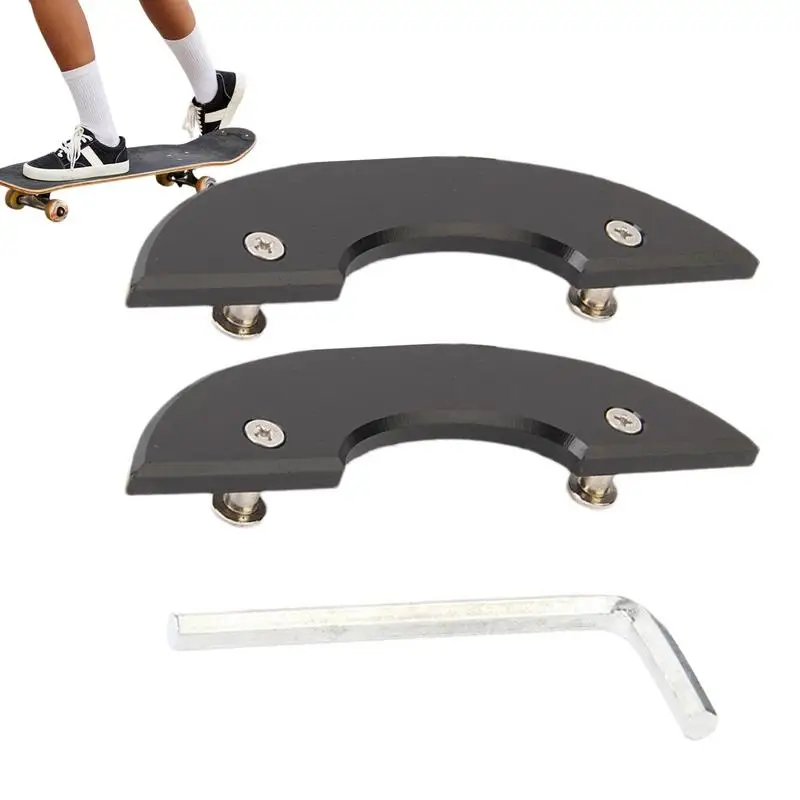 Longboard Tail Guard Protector para Mainstream Longboard, Deck Bottom Guard, Fine Grinding Edge Protection Tool