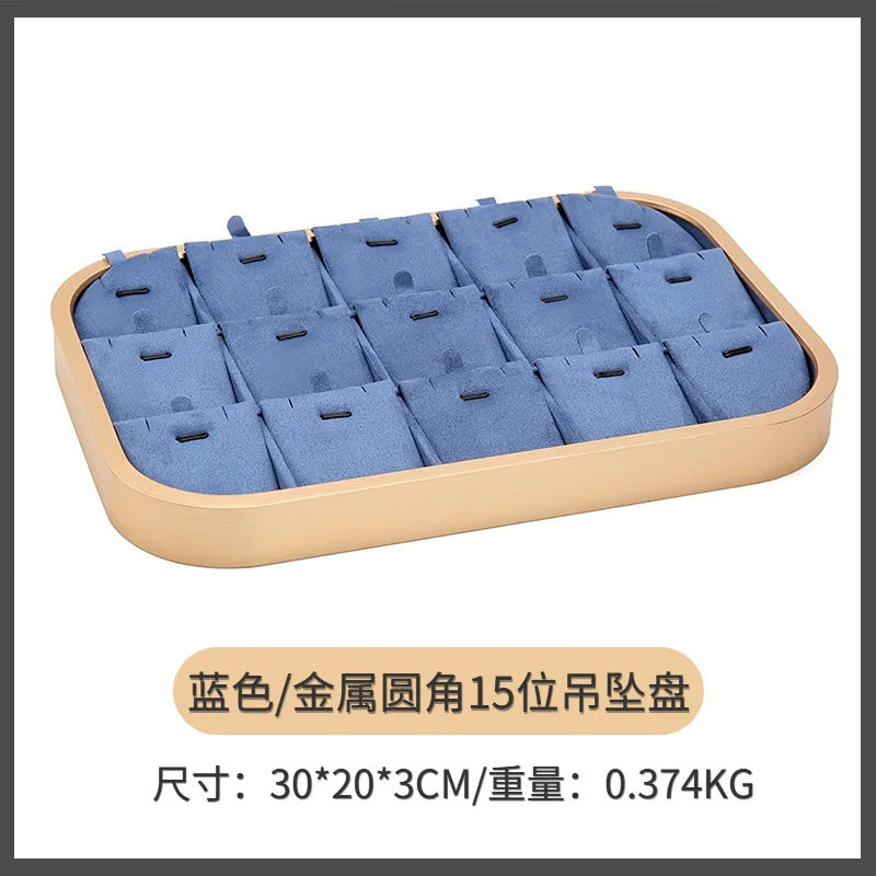 Unique New Multi - Color Pendant Metal Jewelry Display Prop Tray: Ideal for Storage and Display