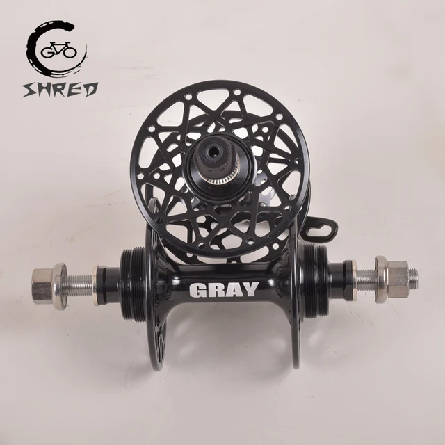 GRAY Fixed Gear Hub Bearing High grade Professional Fixie Bike Parts Single Speed 20 24 Holes Racing Sealed Hubs Bicycle Pieces AliExpress