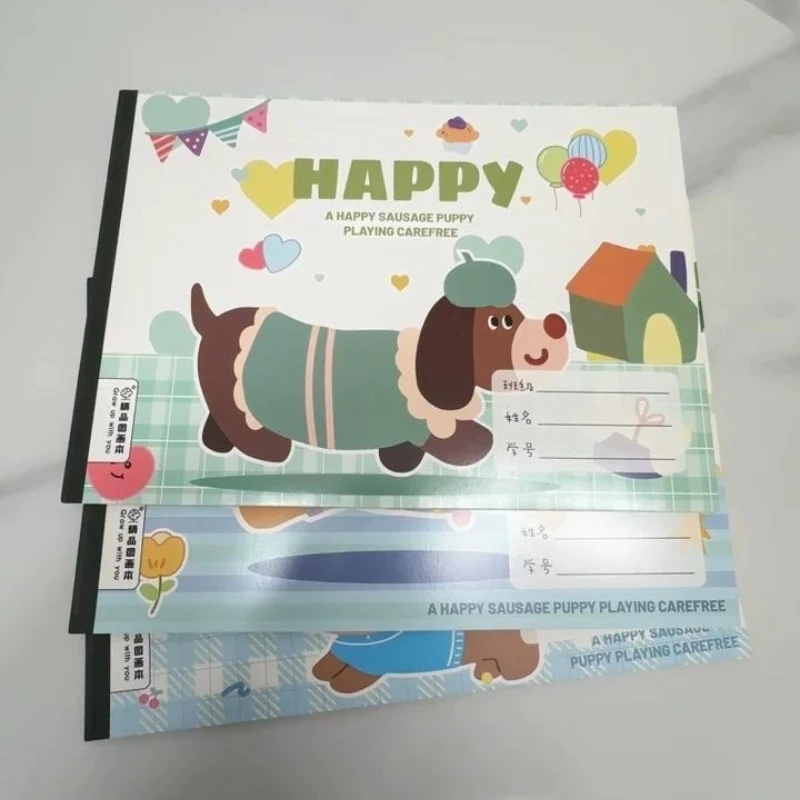 A4 Size Art Drawing Book for Children and Students - Line-bound Sketchbook for Drawing